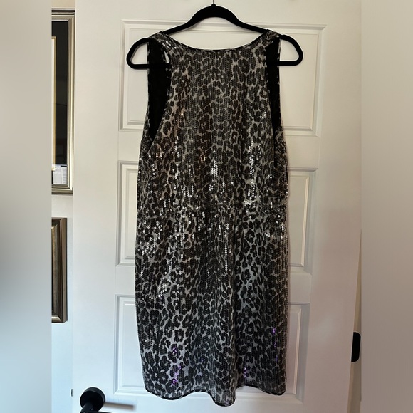 Rodarte Leopard Sequin Mini Dress - Picture 3 of 4